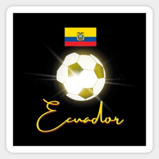 Ecuador Soccer Lover Sticker